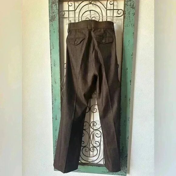 Vintage Lee Trouser jean in chocolate brown. Taperd legs Western for Fall! - Picture 4 of 8